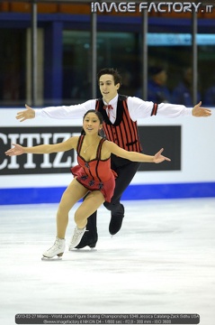 2013-02-27 Milano - World Junior Figure Skating Championships 5346 Jessica Calalang-Zack Sidhu USA